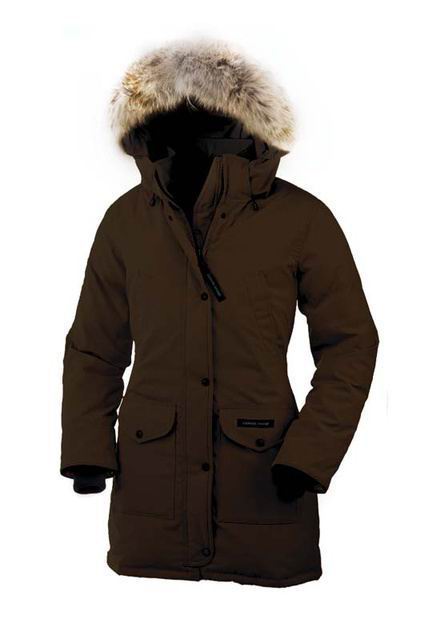 Brown Trillium Parka Womens Canada Goose outlet store